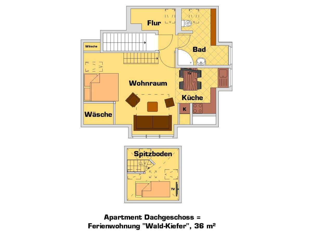 “Haus Am Kuestenwald” Ferienwohnungen Граль-Мюриц Экстерьер фото