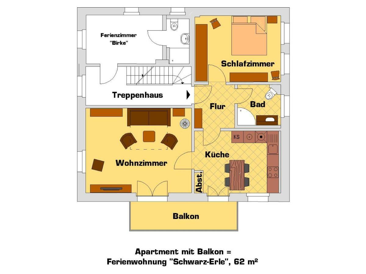 “Haus Am Kuestenwald” Ferienwohnungen Граль-Мюриц Экстерьер фото